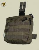 BULLE UK® MOLLE Drop Leg Dump Pouch - Coyote Brown